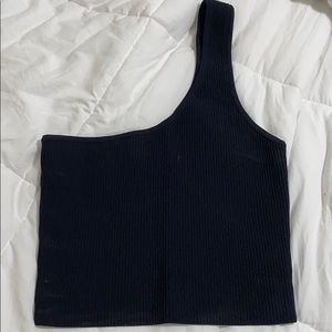 One shoulder tank top